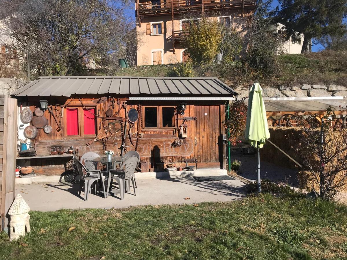 Le Love Chalet Des Alpes Guillestre Exterior foto
